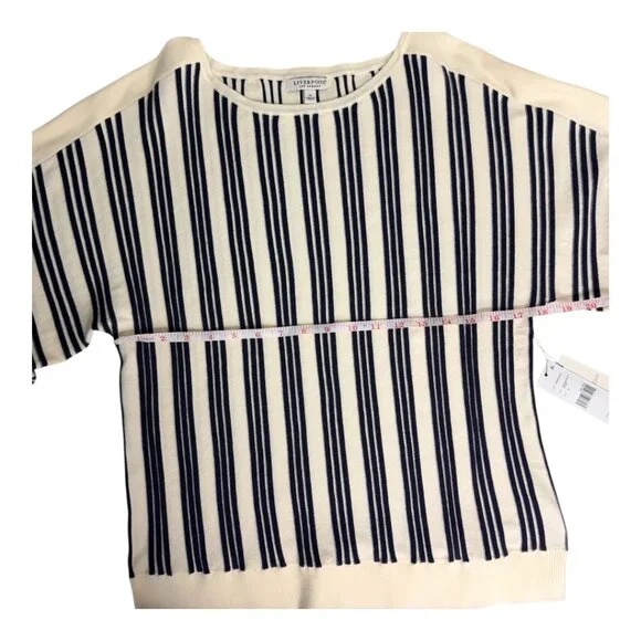 LIVERPOOL LOS ANGELES | Navy Striped Dolman Top – Size M NWT - Picture 5 of 12